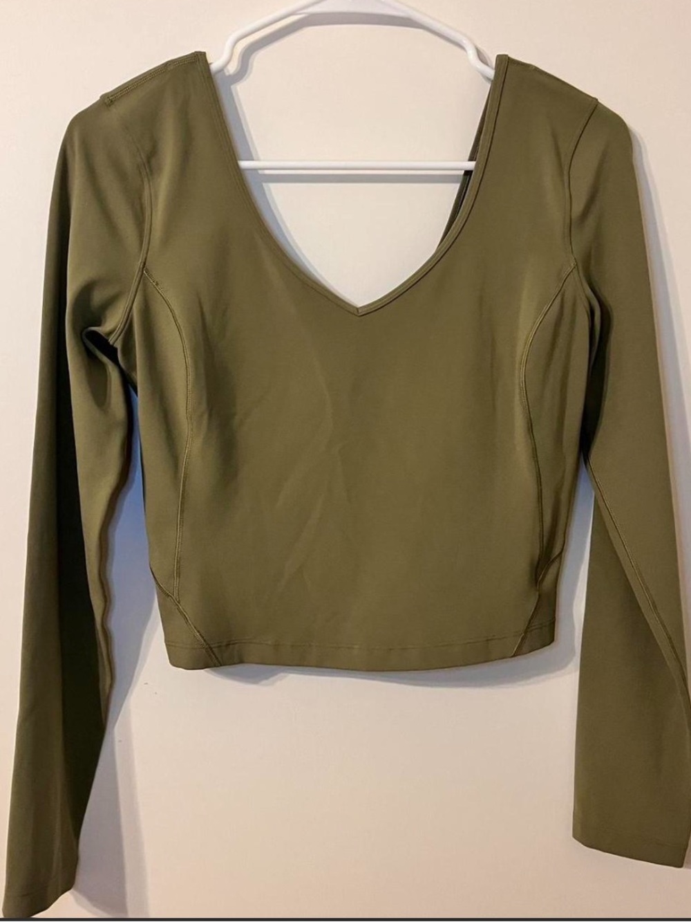 Olive Lululemon Align Long Sleeve